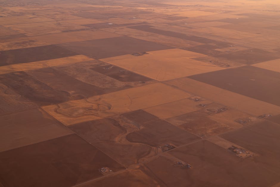 Aerial view of Agricultural Land Investment